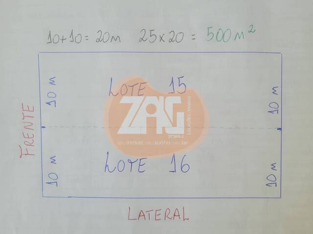 #TR027 - Terreno para Venda em Taubaté - SP - 2